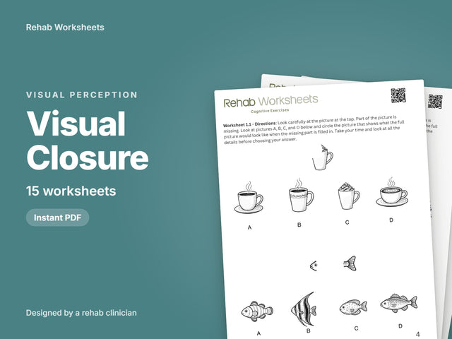 Visual Closure printable pack