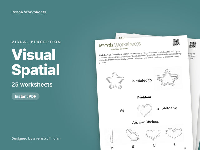 Visual Spatial printable pack